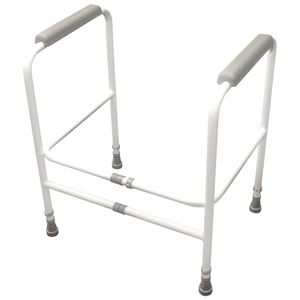 Toilet Frame with Adjustable Height and Width